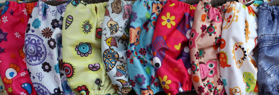 Классические подгузники Трусишка с бортиками (бамбук-уголь)