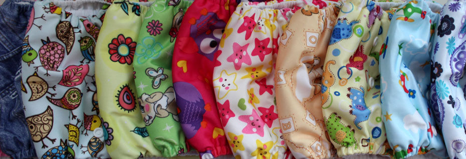 Классические подгузники Трусишка с бортиками (микрозамша)