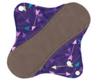 Дневные гигиенические прокладки Стрелы на фиолетовом