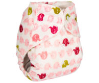 Ikawa Плюш (микрофлис) Розовые слоники