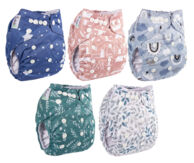 Набор подгузников Трусишка Классика (микрозамша) № 2, набор 5 шт