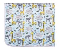 Непромокаемая пеленка Голубая Африка 74*74