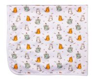 Непромокаемая пеленка Коты 74*74