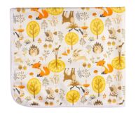 Непромокаемая пеленка Лесные зверята 74*74