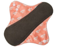 Прокладки ежедневные Эрго Белые сердечки (плюш) бамбук-уголь