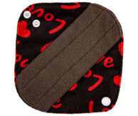 Прокладки ежедневные Love (плюш) бамбук уголь