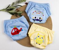 Трусики Sassy Вертолет Полиция Сова (комплект 3 шт)