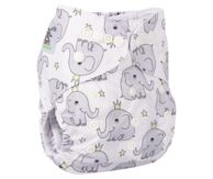 Трусишка Бортики Слоник в короне (микрозамша)