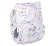 Трусишка Бортики Зайка на облаке (микрозамша)