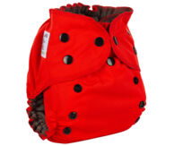 Трусишка Элит Красный + 2 вкладыша (4 слоя бамбук-уголь)