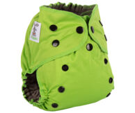 Трусишка Элит Зеленый + вкладыш (5 слоев бамбук-уголь)