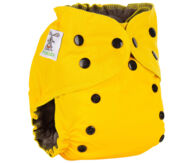 Трусишка Элит Желтый + вкладыш (5 слоев бамбук-уголь)