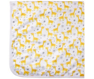 Впитывающая пеленка Желтые жирафы (микрозамша) 74*74