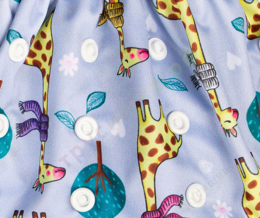 Бамбуковые трусики Жираф в шарфе (классика)