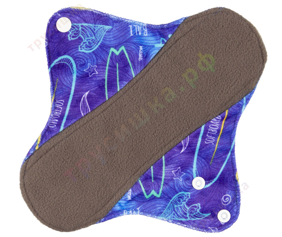 Дневные гигиенические прокладки Синие волны