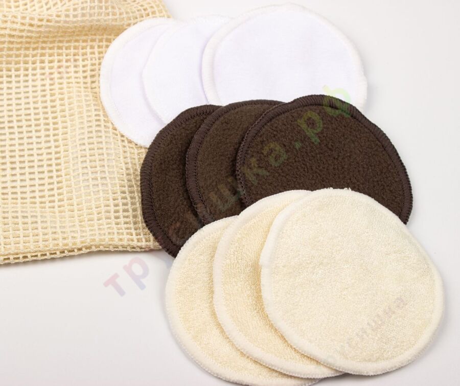 Многоразовые диски для лица, набор 9 штук