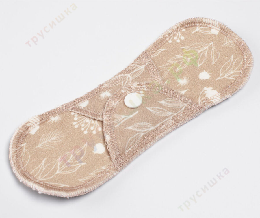 Набор хлопковых гигиенических прокладок с сумочкой, размер S (ежедневные)