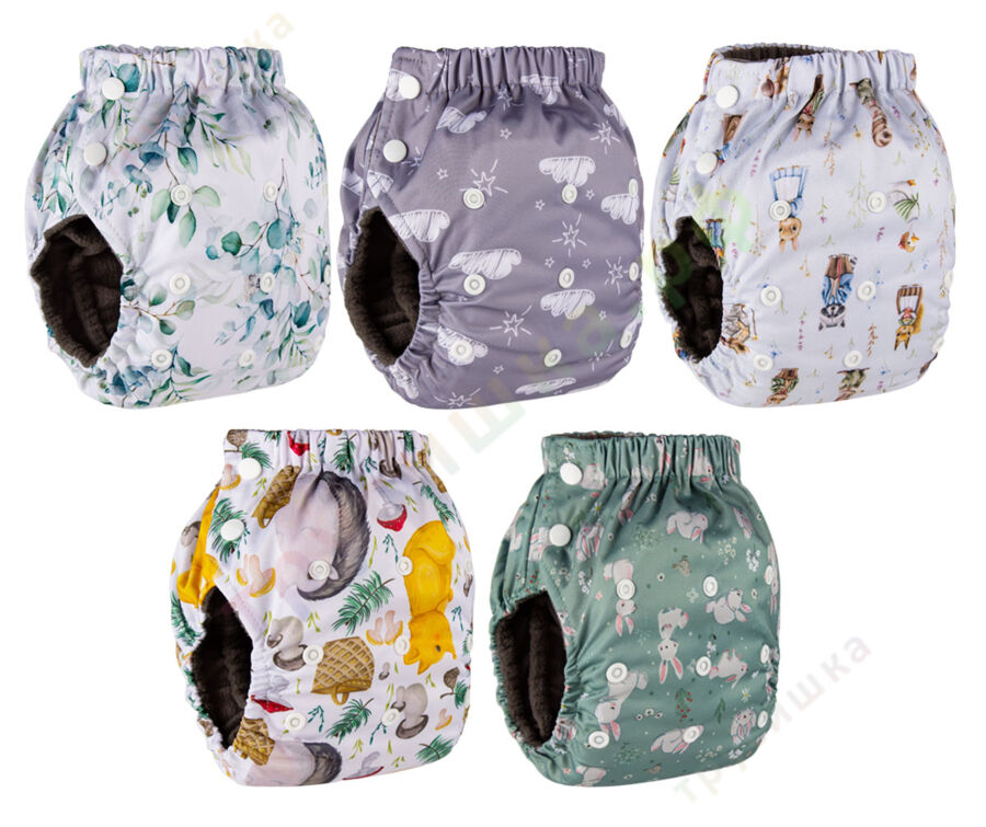 Набор подгузников-трусиков Трусишка, набор 5 штук