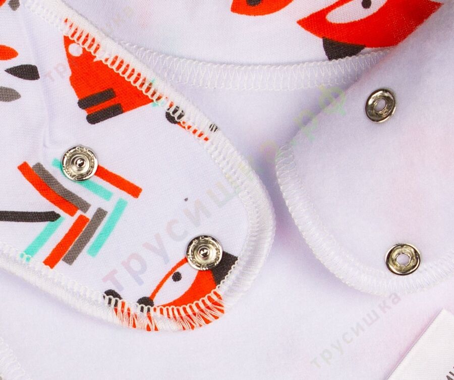 Набор слюнявчиков-бандан Лисички, 2 шт.