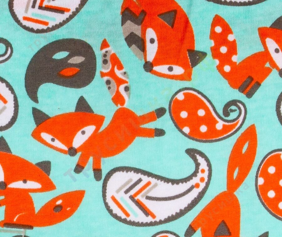 Набор слюнявчиков-бандан Лисички, 2 шт.