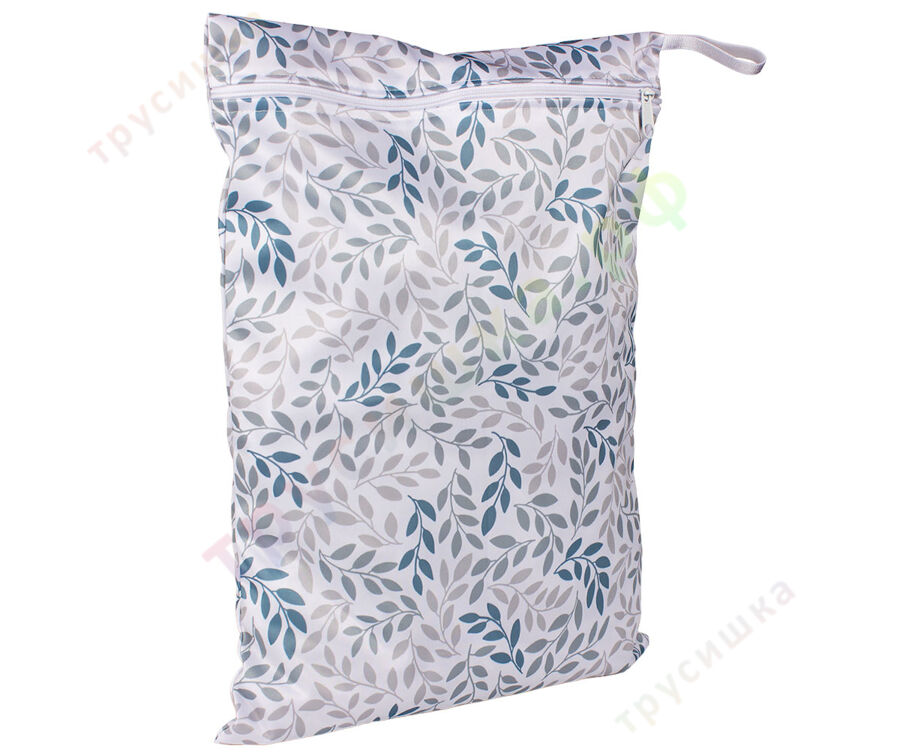 Непромокаемая сумочка Веточки на белом (классика)