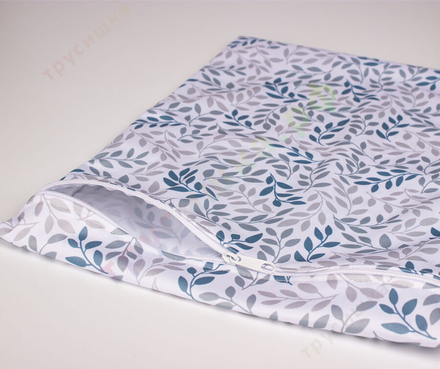 Непромокаемая сумочка Веточки на белом (классика)