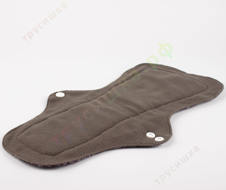 Ночные гигиенические прокладки (анатомическая форма) Кактусы на мятном