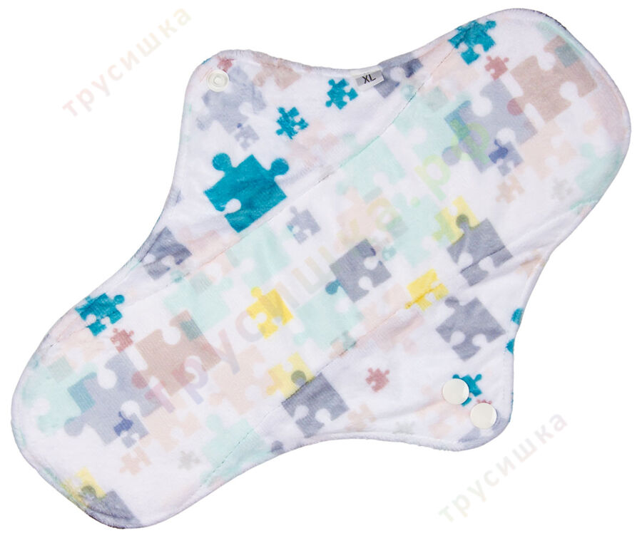 Ночные гигиенические прокладки Пазлы