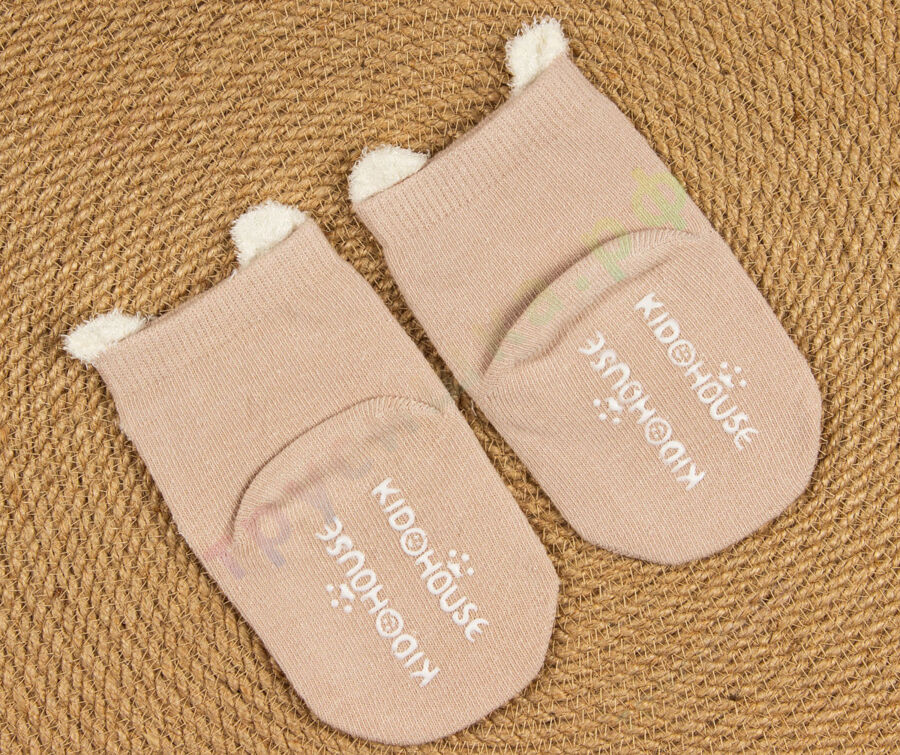 Носочки объемные Бежевый Тоторо