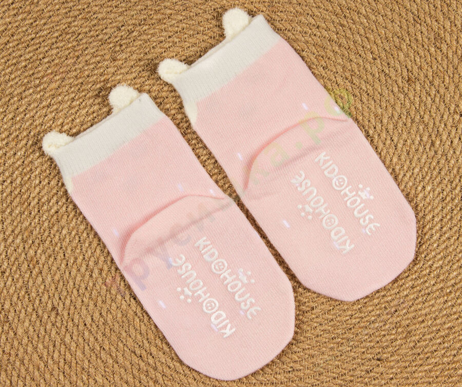 Носочки объемные Розовая лиса