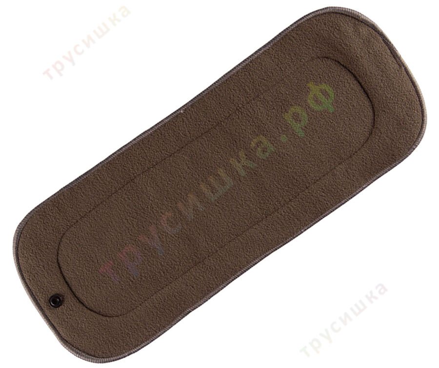 Пятислойный вкладыш из угольного бамбукового фибра с кнопкой (Трусишка Премиум)