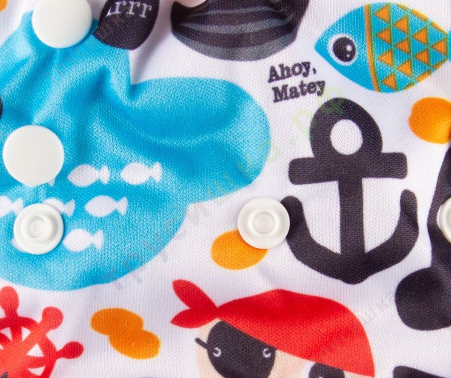 Подгузник для плавания Пират