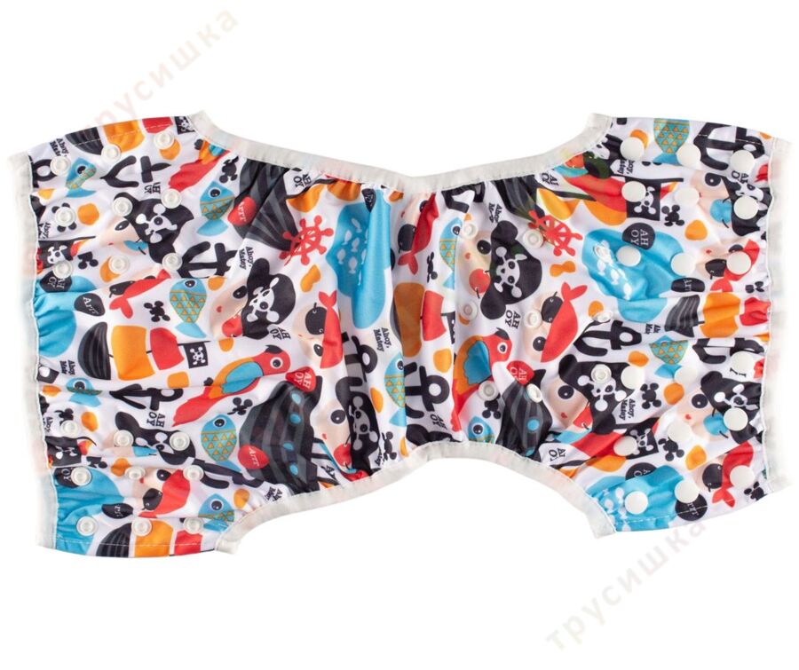 Подгузник для плавания Пират