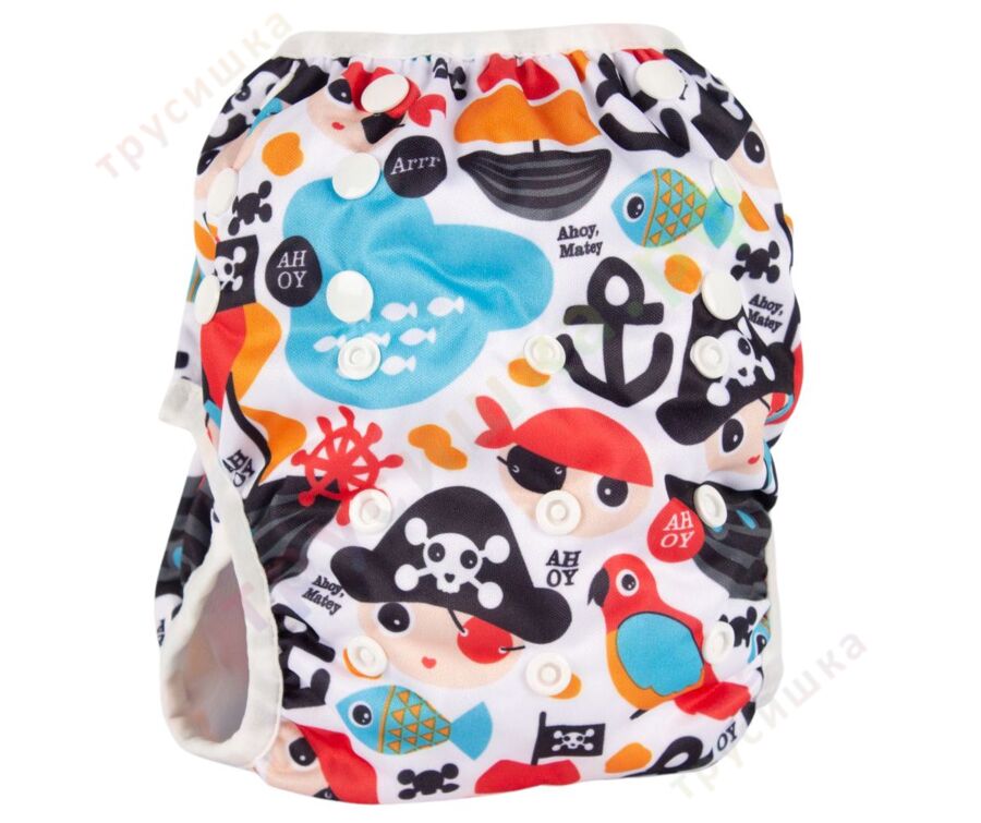 Подгузник для плавания Пират