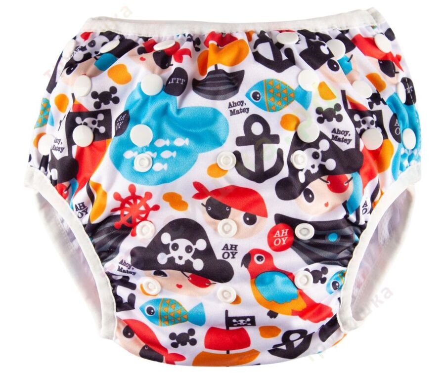Подгузник для плавания Пират