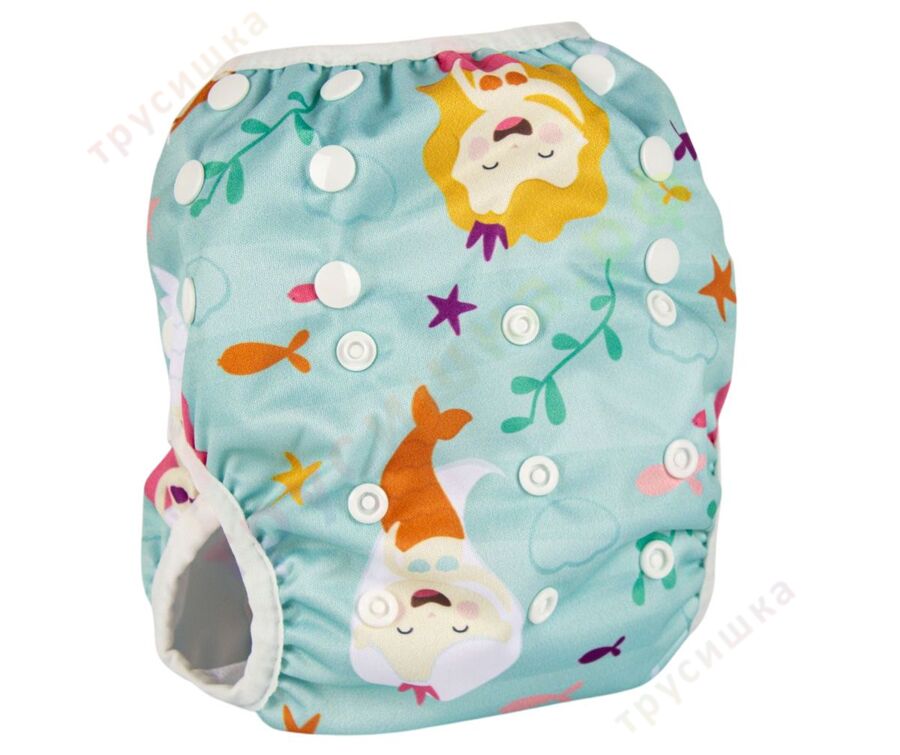 Подгузник для плавания Русалочка