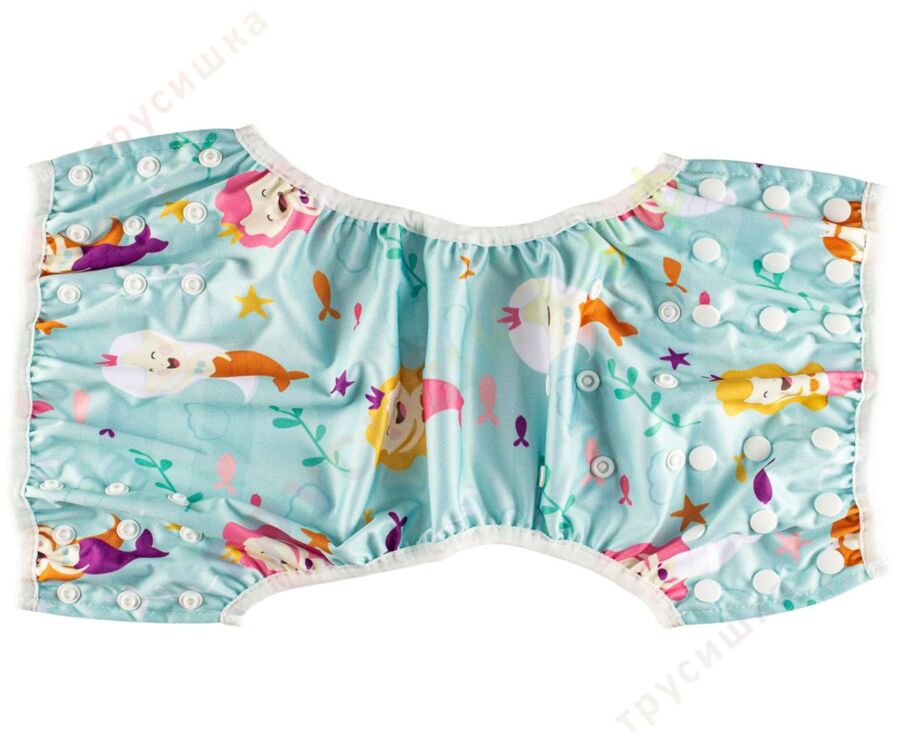 Подгузник для плавания Русалочка