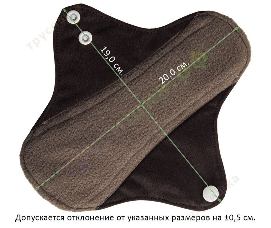 Прокладки ежедневные Эрго Белые сердечки (плюш) бамбук-уголь