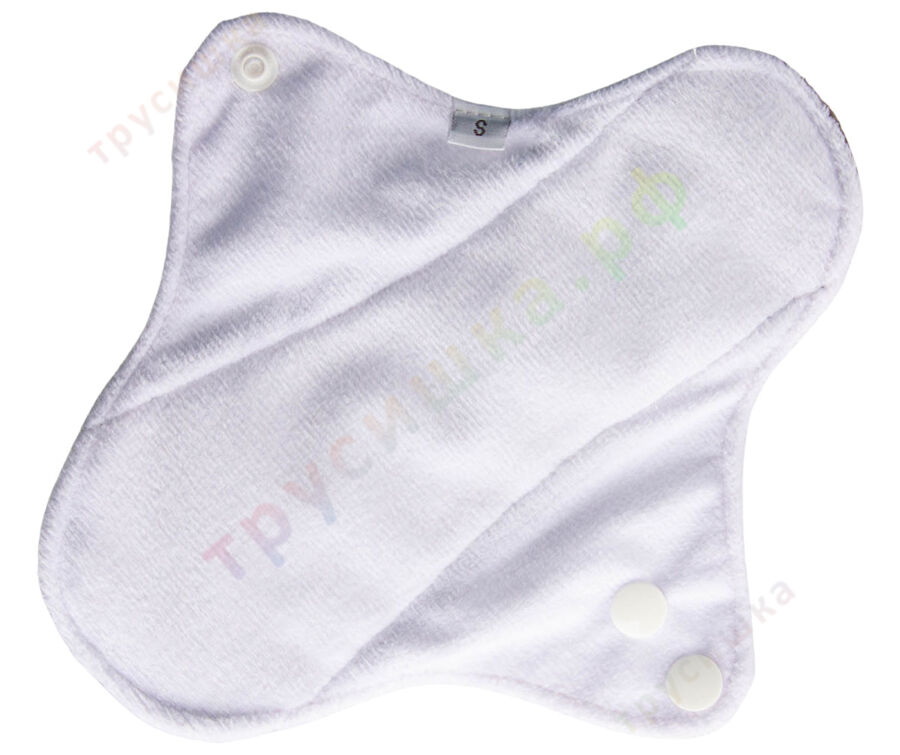 Прокладки ежедневные Эрго Белый (плюш) бамбук-уголь