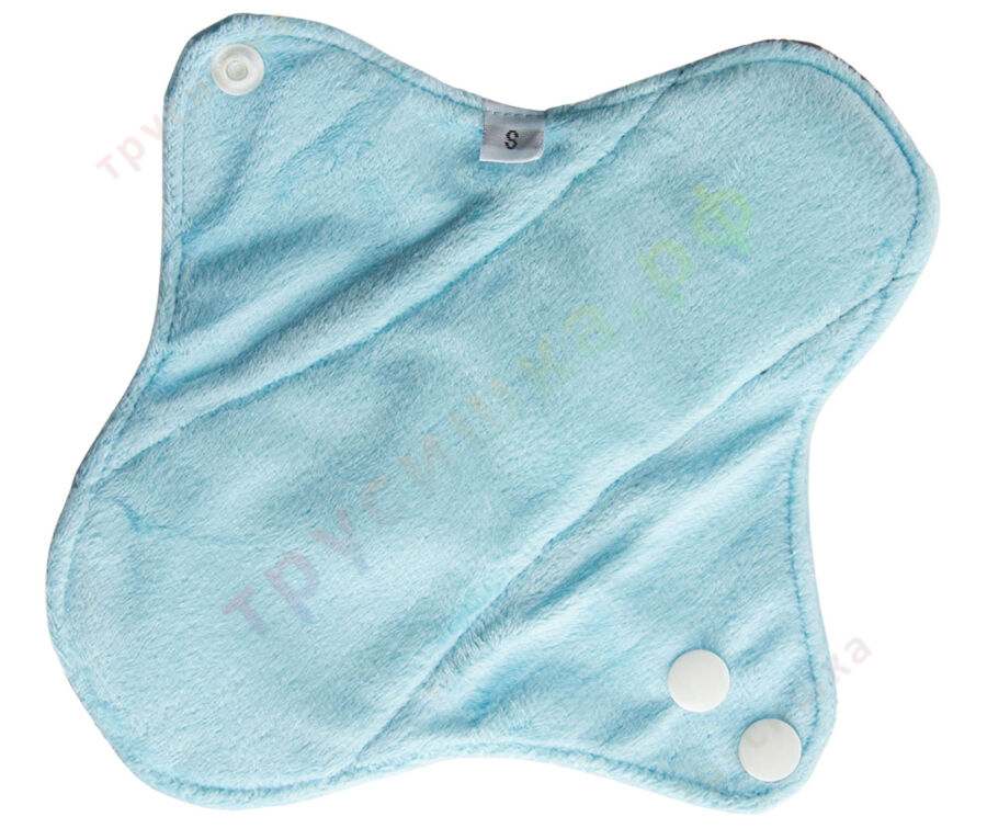 Прокладки ежедневные Эрго Голубой (плюш) бамбук-уголь