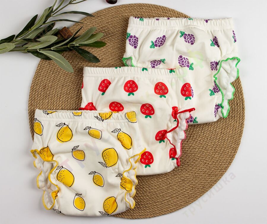Трусики Joyo Roy Лимоны Виноград Клубнички (комплект 3 шт)