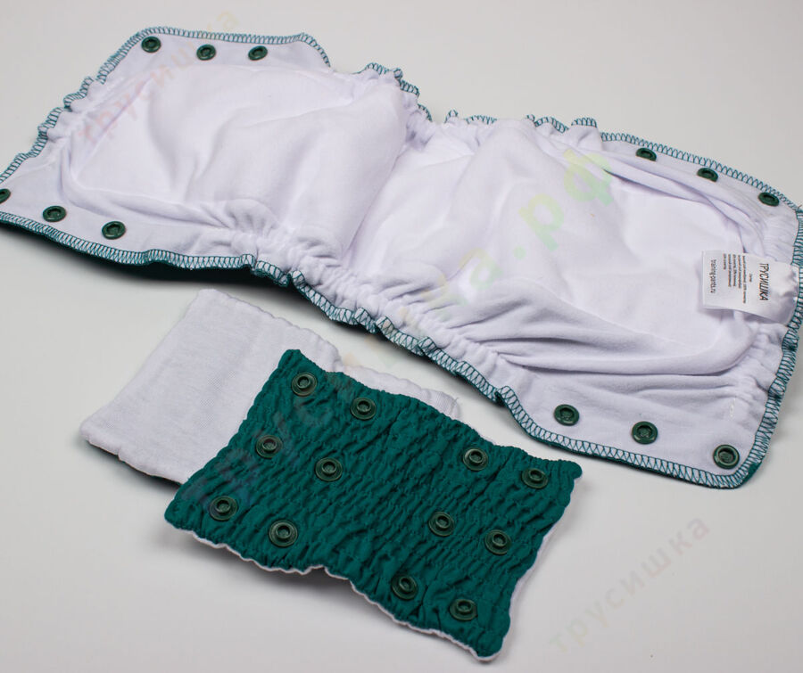 Трусики-подгузники Трусишка Софт Плюс Малахитовый