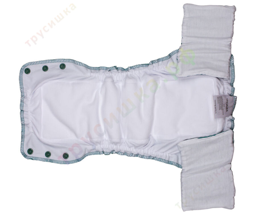 Трусики-подгузники Трусишка Софт Плюс Малахитовый
