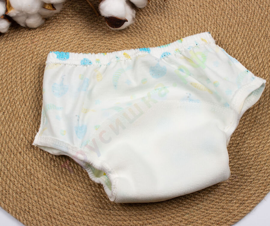 Трусики Sassy Елочки Рыбки Буквы (комплект 3 шт)