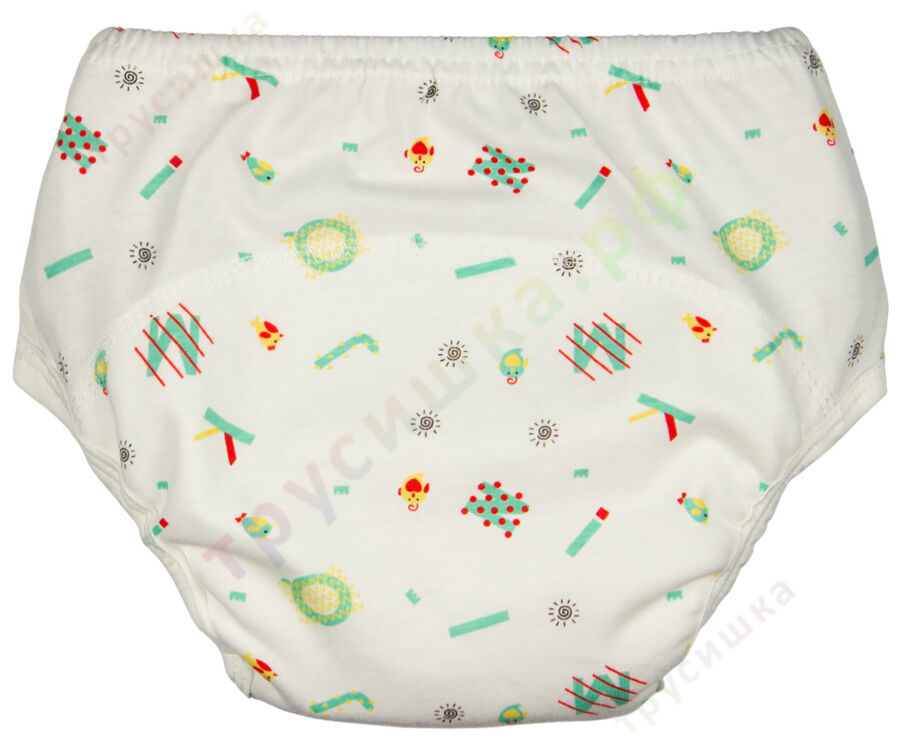 Трусики Sassy Елочки Рыбки Буквы (комплект 3 шт)