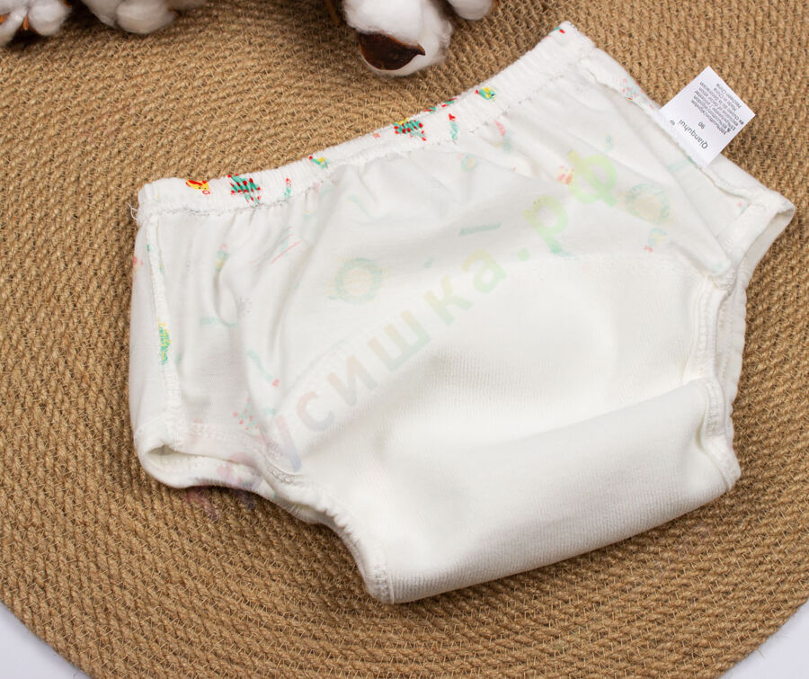 Трусики Sassy Елочки Рыбки Буквы (комплект 3 шт)