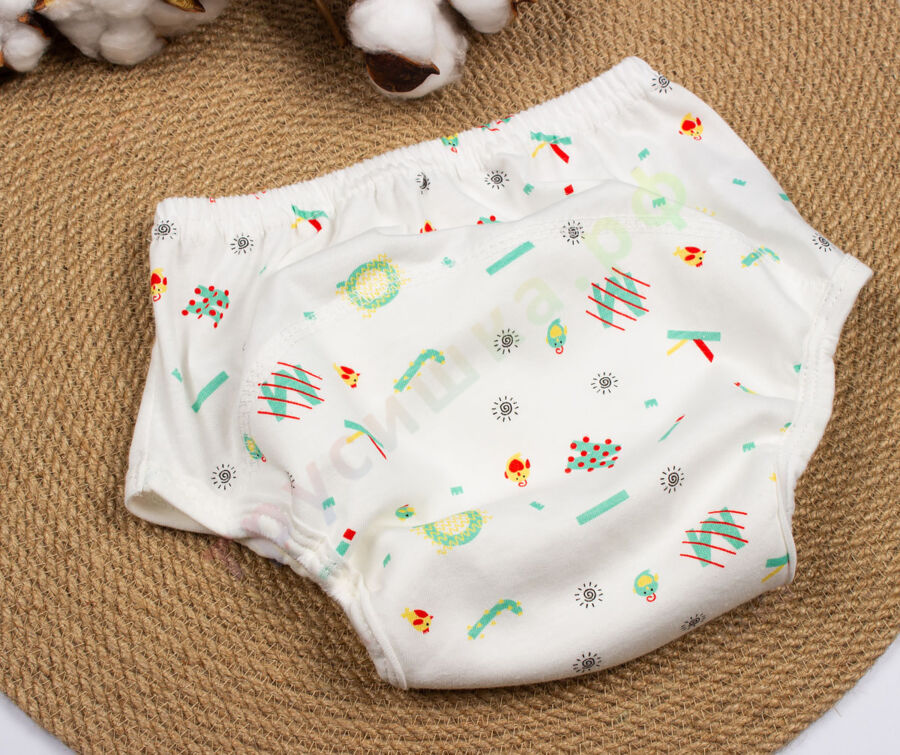 Трусики Sassy Елочки Рыбки Буквы (комплект 3 шт)