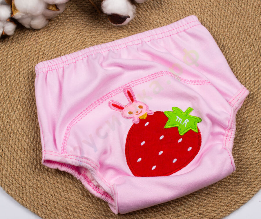 Трусики Sassy Клубничка Божья коровка Жираф (комплект 3 шт)