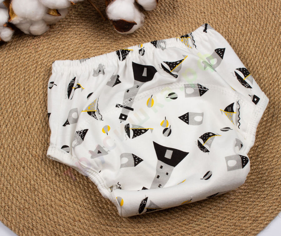 Трусики Sassy Машинки Маяк Голубые динозавры (комплект 3 шт)