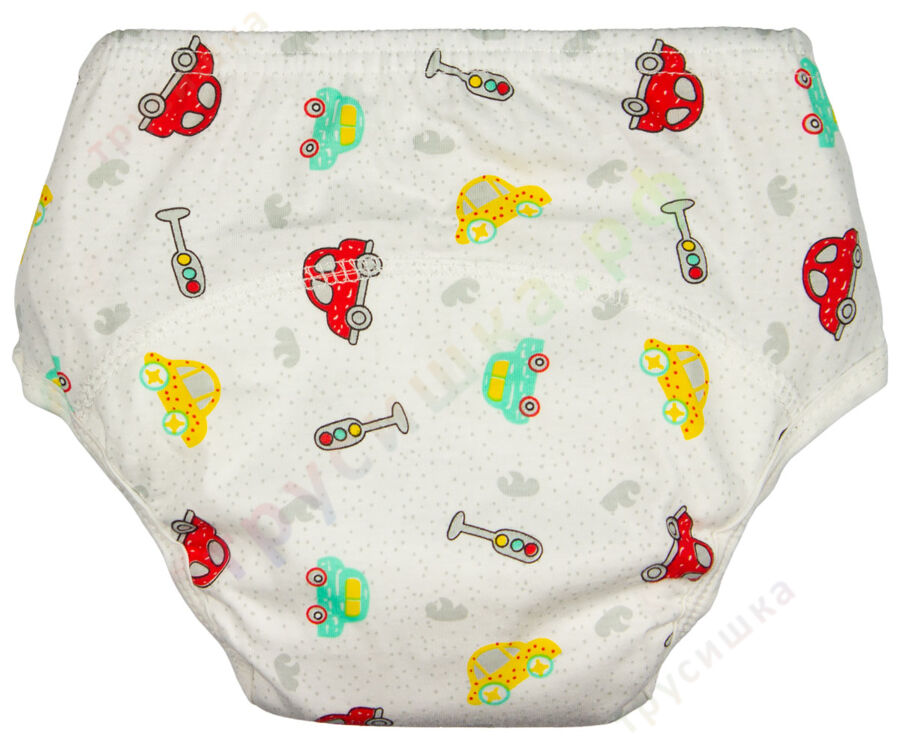 Трусики Sassy Машинки Маяк Голубые динозавры (комплект 3 шт)